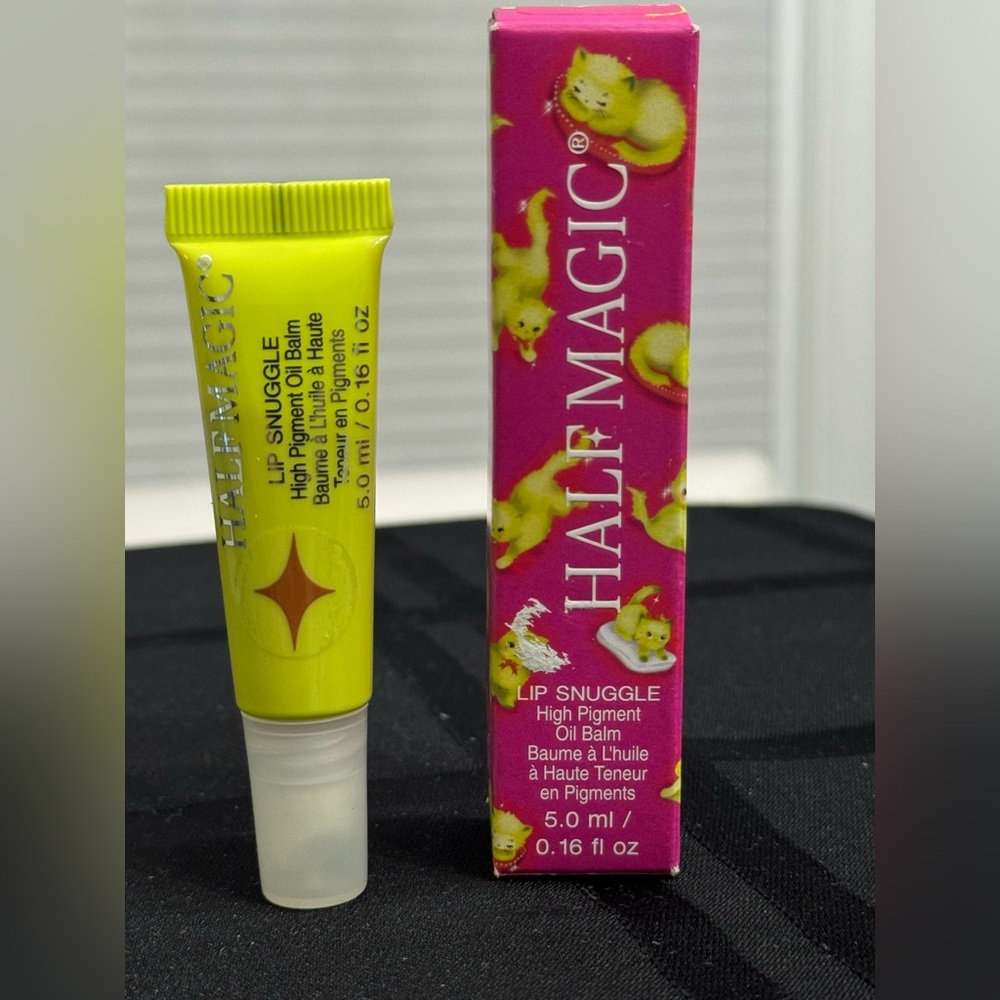 HALFMAGIC Lip Snuggle High Pigment Oil Balm in Kitten Pounce